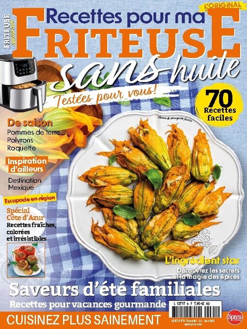 Title details for Recettes pour ma friteuse sans huile by Sprea S.p.A. - Available